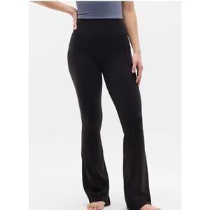 Athleta Salutation Stash Flare Pants Black Medium Women’s New